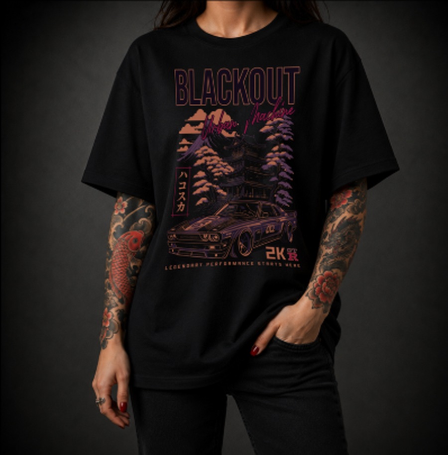 Camiseta BLKOUT J01 Urban Machine