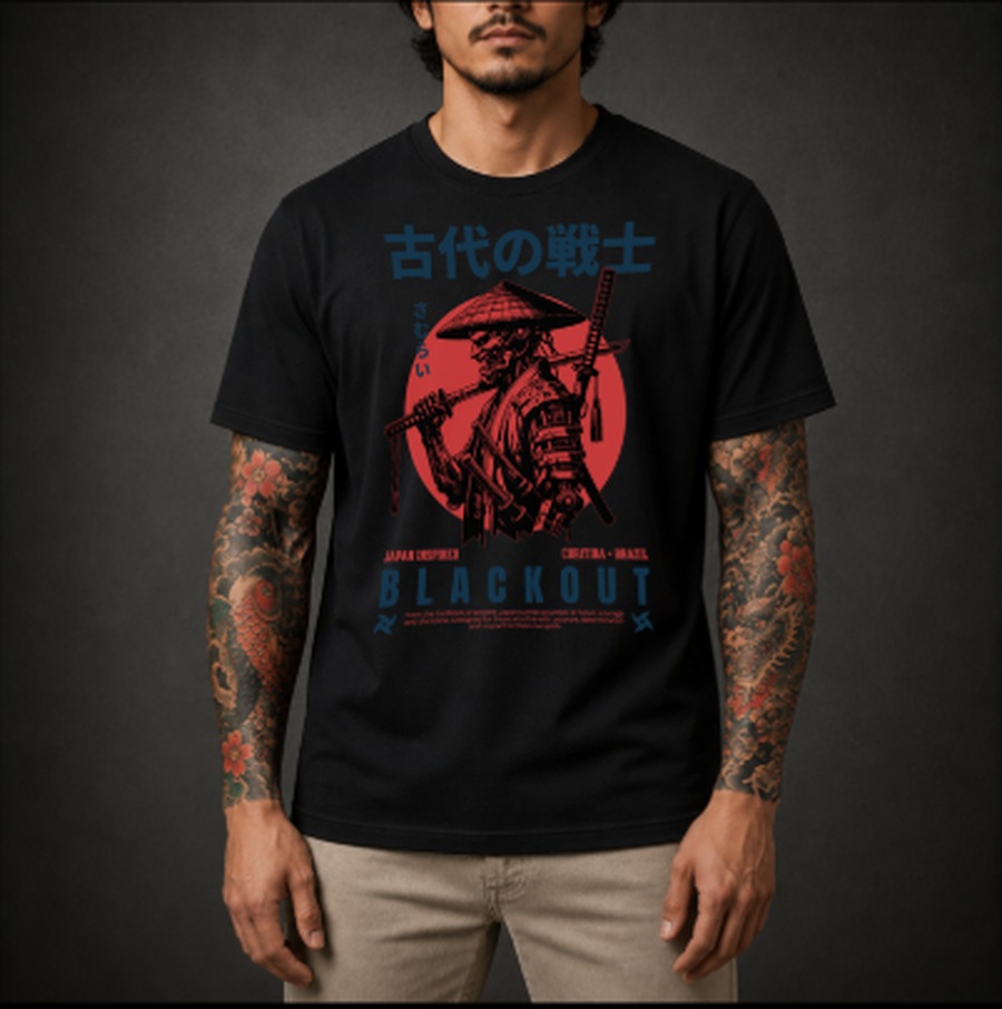 Camiseta BLKOUT J02 Crimson Ronin