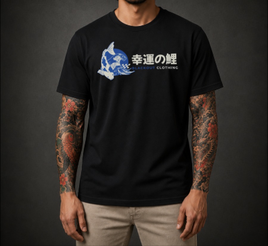 Camiseta BLKOUT J04 Lucky Koi