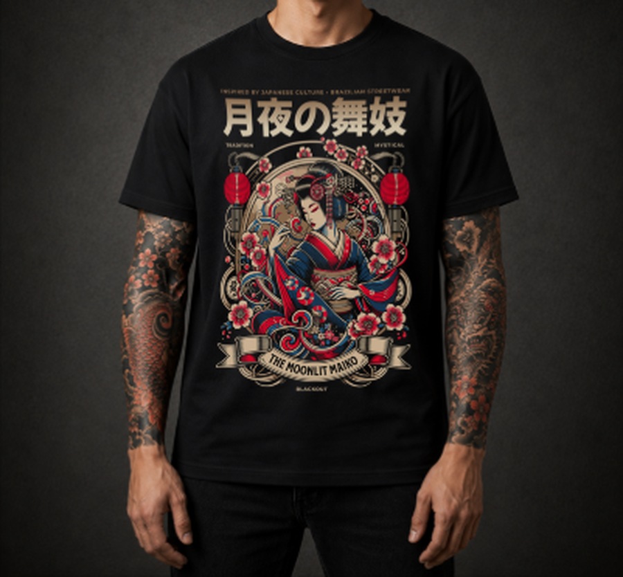 Camiseta BLKOUT J05 Moonlit Maiko