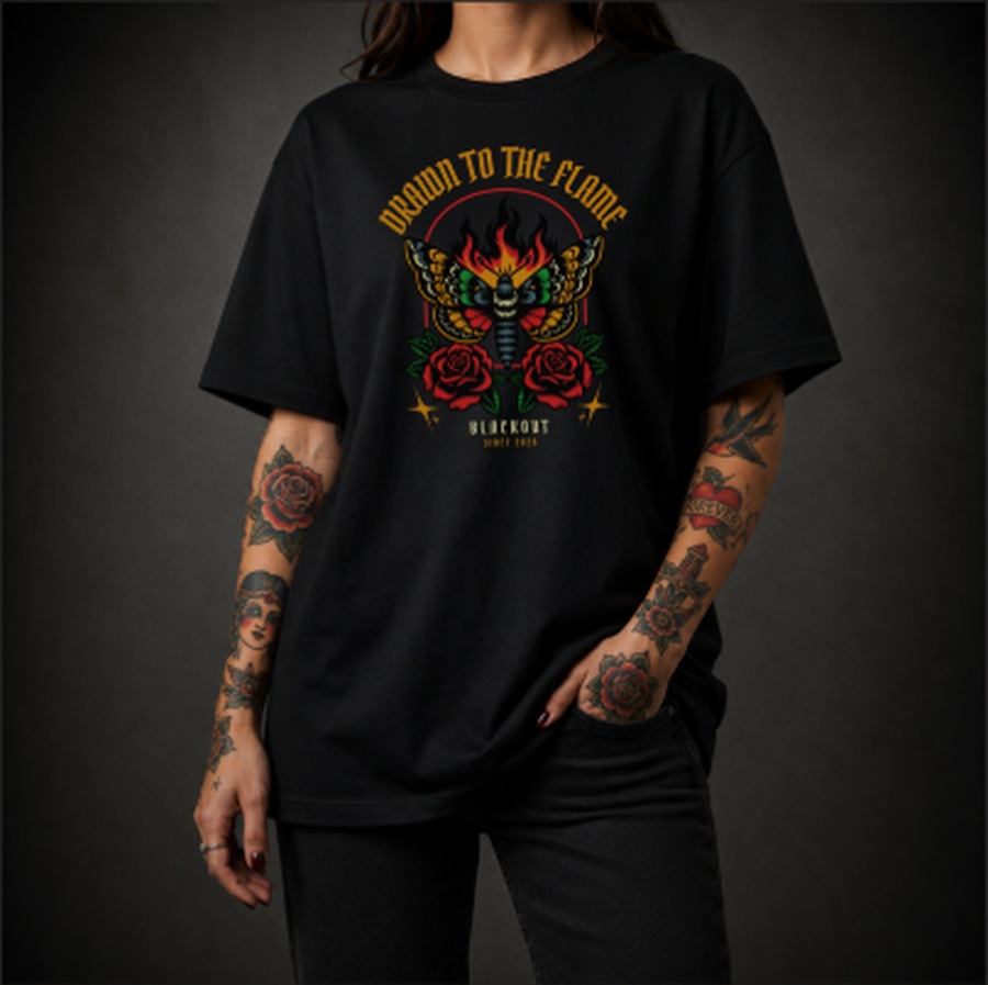 Camiseta BLKOUT OS01 The Flame