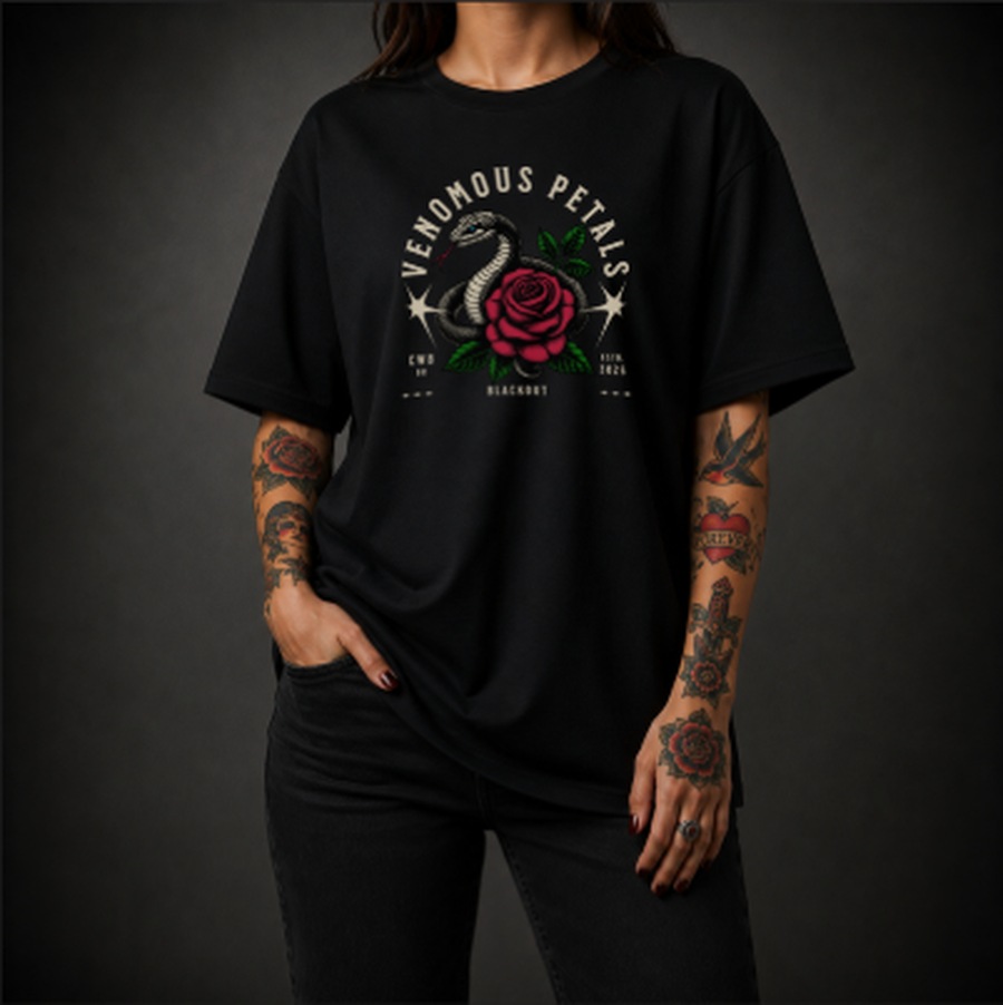 Camiseta BLKOUT OS03 Venomous Petals